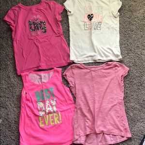 4 girls sz 5 shirts